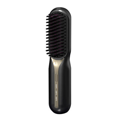 Wireless Heated Hair Brush – Smooth, Straight & Frizz-Free Styling Anywhere